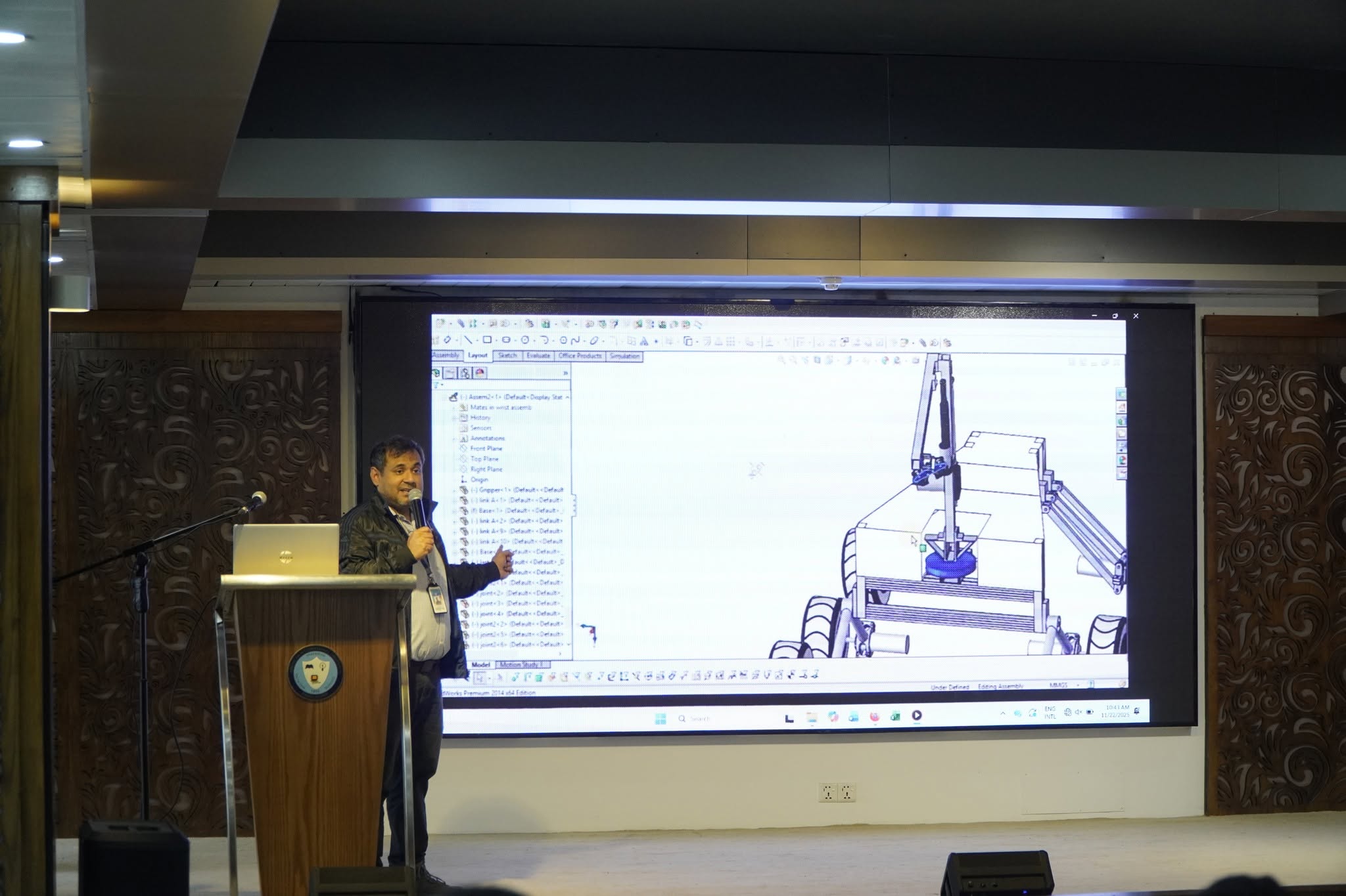 3D CAD Presentation at AIUB