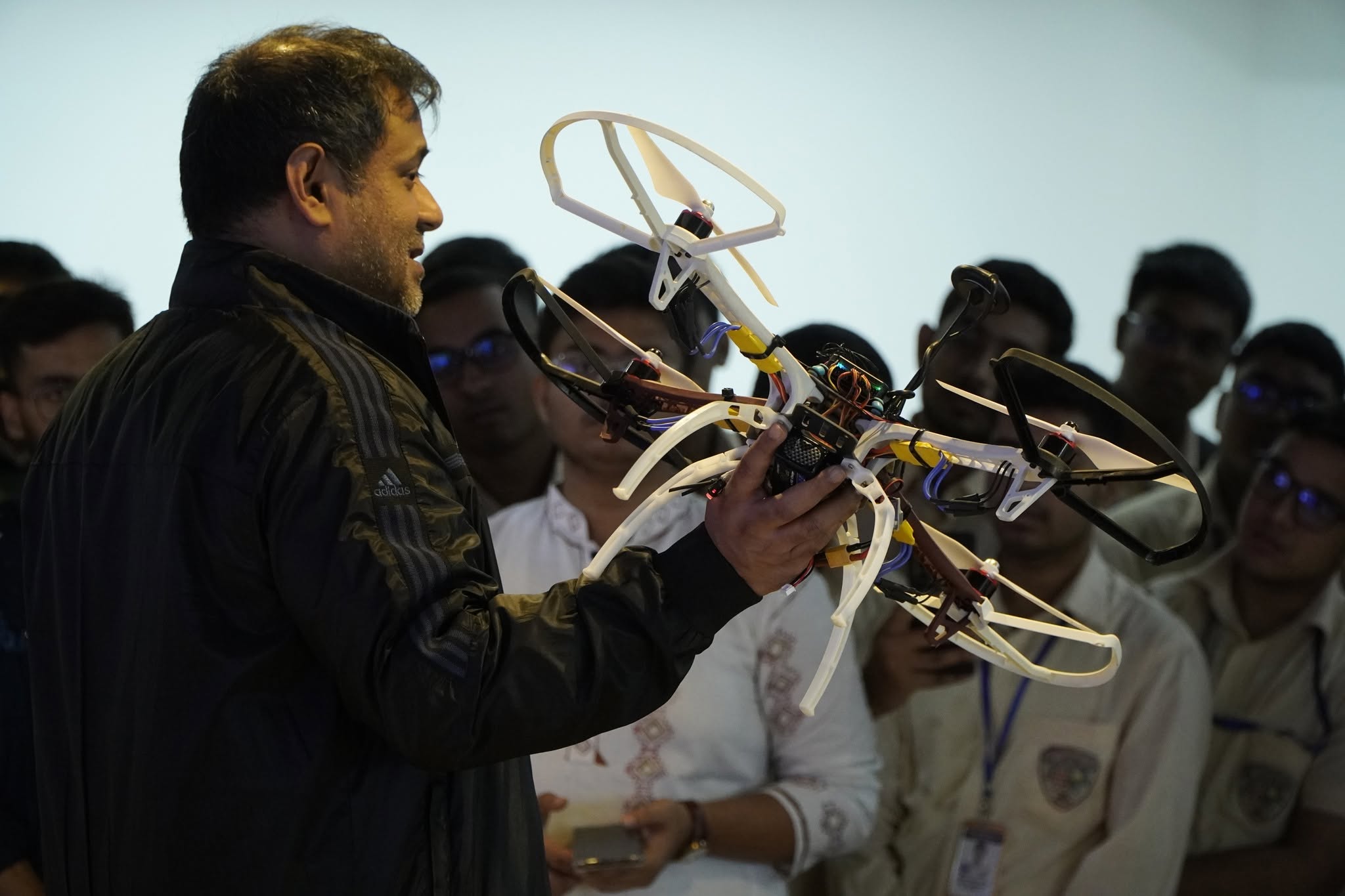 Drone Demonstration by Dr Ebad Zahir