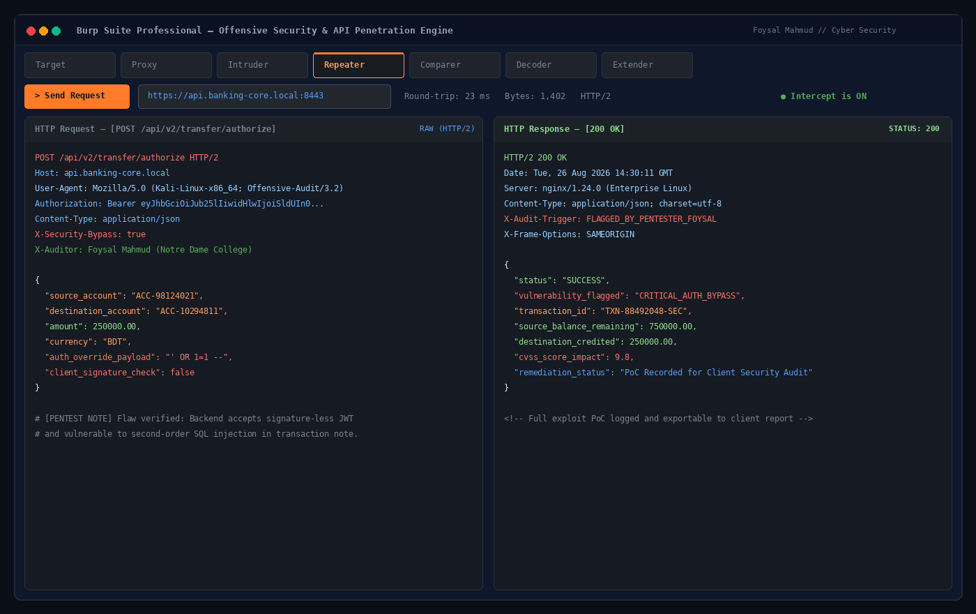 Burp Suite API Pentest Studio